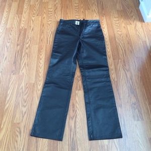 Gap 100% leather pants! Brand new! Reduced!